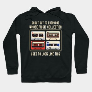 Retro Cassette Tapes 80s 90s Music For Men and Women Hoodie